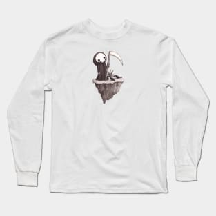 Reaper on floating island Long Sleeve T-Shirt